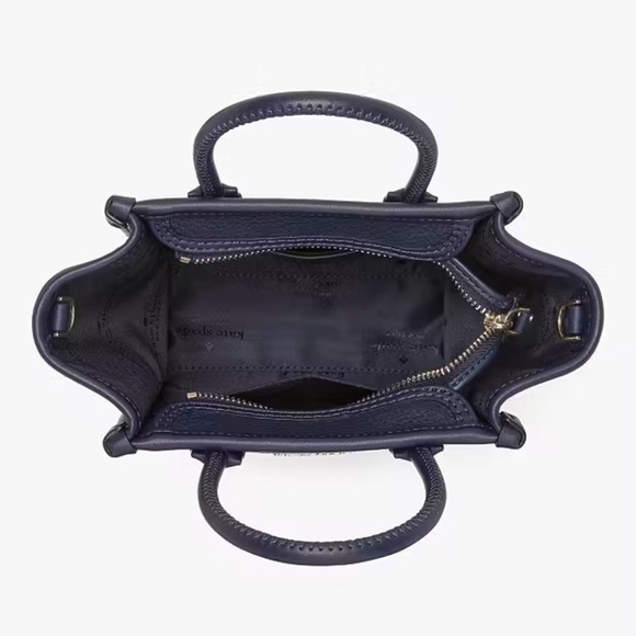 ♠️Kate Spade X Disney Lady and the Tramp Ella Mini Tote Crossbody Bag, Blue NWT - Picture 5 of 8